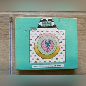 Mini wood sign Decor